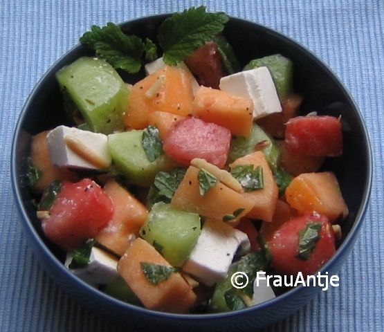 Melonensalat mit Feta | Ein Kochmeister Rezept