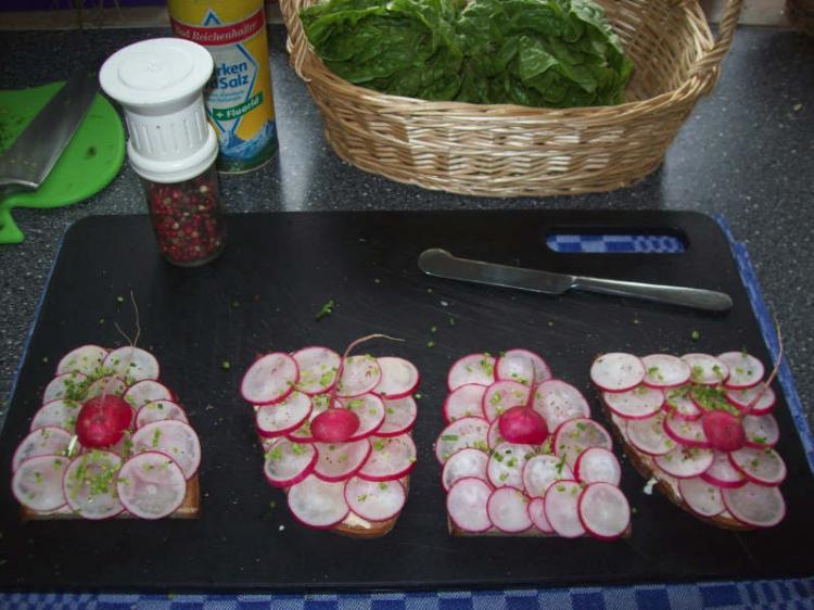 Radieschen Brot — Rezepte Suchen