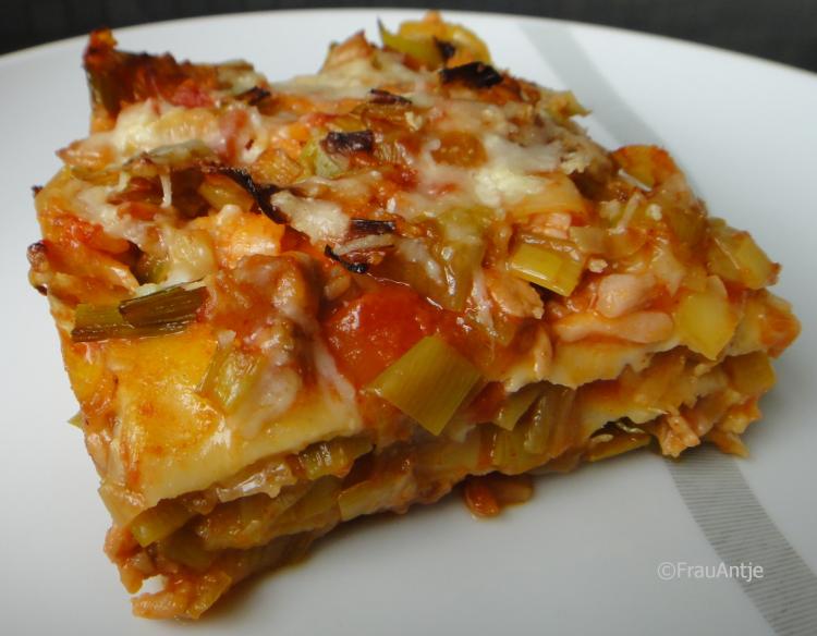 Lachs-Lauch-Lasagne | Ein Kochmeister Rezept