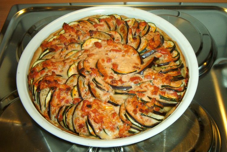 Zucchini-Auberginen-Quiche | Ein Kochmeister Rezept